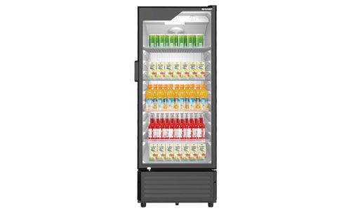 SHARP SCH250FS showcase cooler 250 lt anti dew glass door