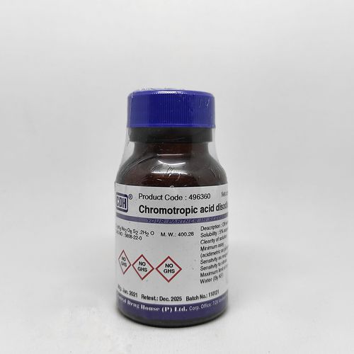 Chromotropic Acid Disodium Salt AR Dihydrate 25 G