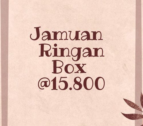 Nasi box wastika - Jamuan Rgn Box