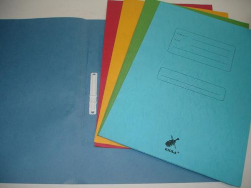 BIOLA Paper Files Snelhecter 5001 @ 50 Pcs Yellow