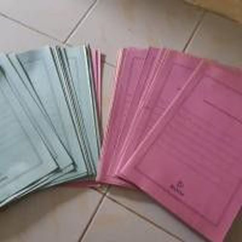 Stopmap Kertas - Merah