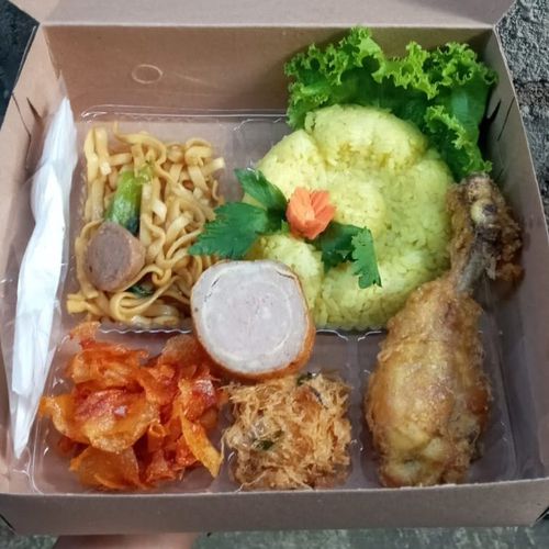 Rice Box B (Nasi Kuning)