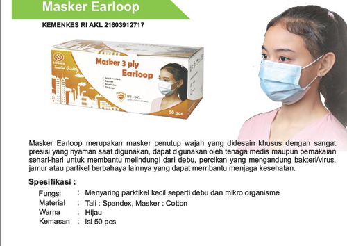 MASKER EARLOOP (CANTOL)