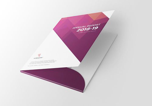 Custom Map Folder Color Printing / Cetak Map Kantor