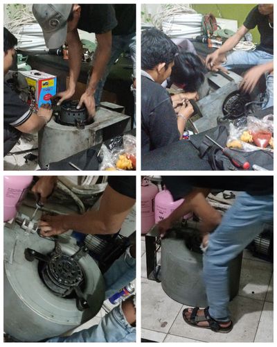 Motor Fan Indoor AC Central