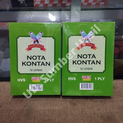 Nota HVS 1ply Kecil (1 Pak)