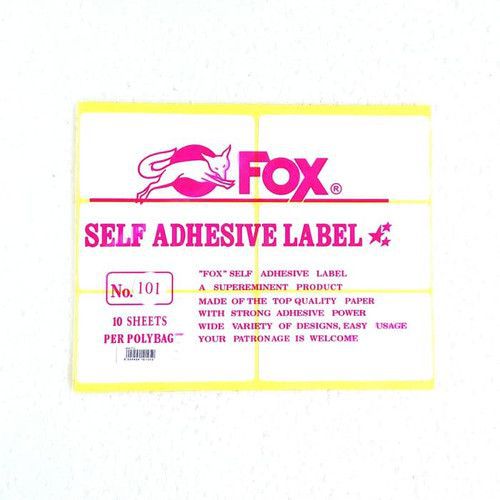 Sticker Label 101