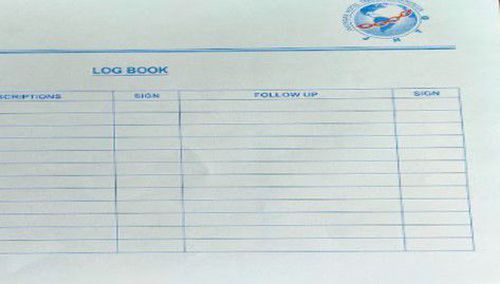 Log Book
