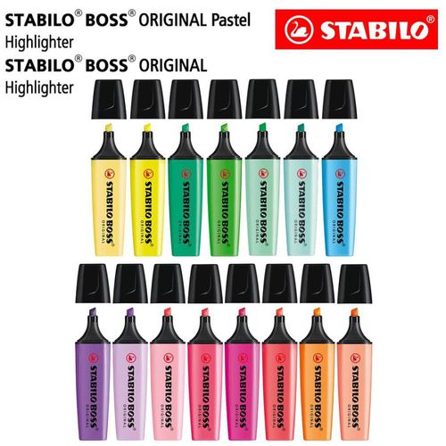 Stabilo boss warna neon - Pink