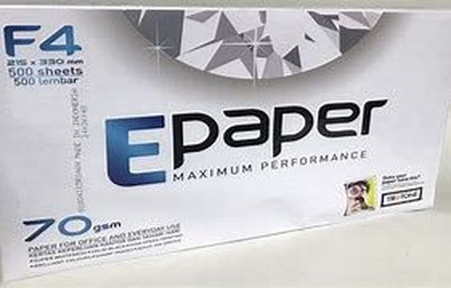 KERTAS F4 EPAPER 70 gram / rim
