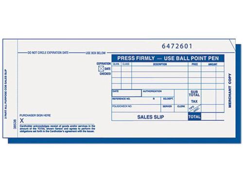Slip Credit Card