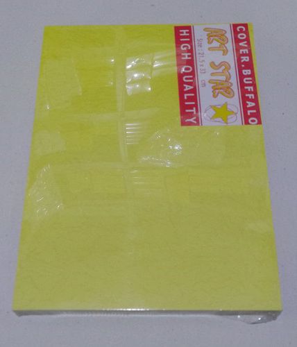 KERTAS BUFFALO - Kuning Muda
