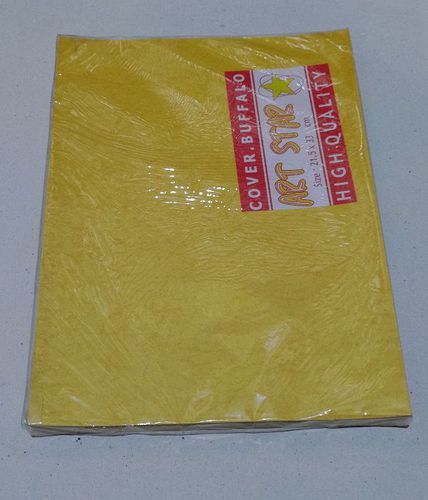 KERTAS BUFFALO - Kuning Tua