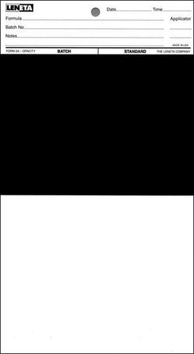 Leneta Card Form 2A