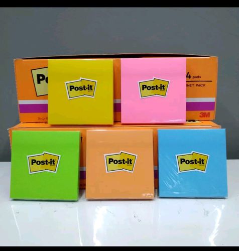 Sticky Note Kotak Merk Post It (654), 1 pack isi 5