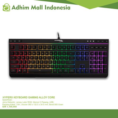 HYPERX KEYBOARD GAMING ALLOY CORE