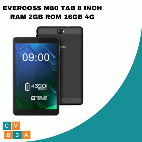 TAB EVERCOSS M80 8 INCH RAM 2GB ROM 16GB DUAL SIM 4G