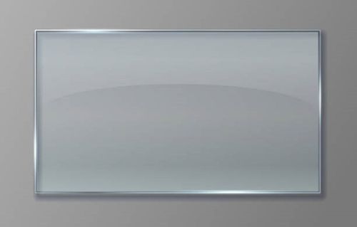 Kaca Uk. 120 x 60 cm Tebal 5 mm