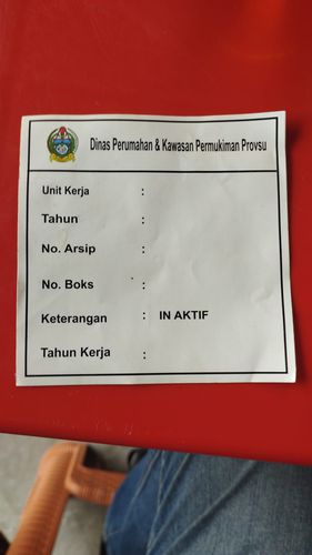 Stiker Arsip