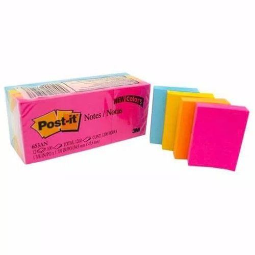 STICKY NOTE POST IT 653 AN NEON COLORS