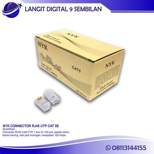 NYK CONNECTOR RJ45 UTP CAT 5E