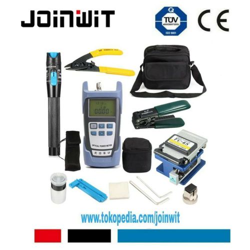 FITH Tool Kit set Lengkap OPM VFL Cleaver FO Fiber Optic Toolkit Tas ...