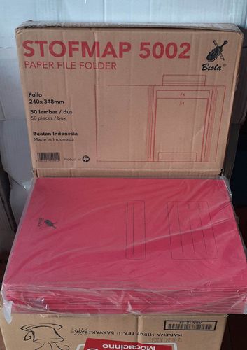 Stopmap Folio Ukuran 23x35 isi 50 lembar