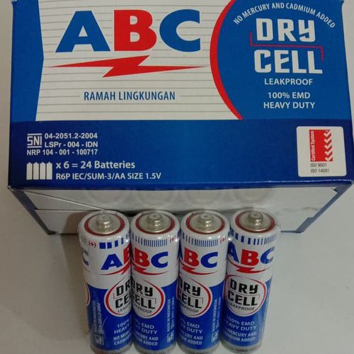 Baterai ABC AA (Untuk Jam)