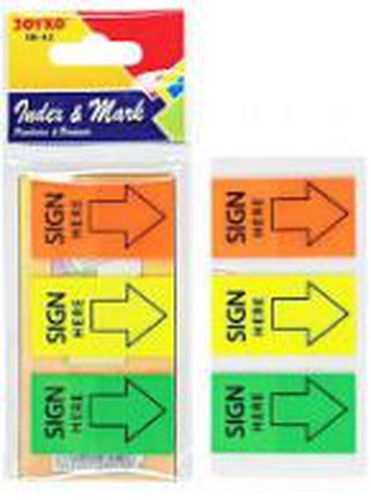 Post it Sign here