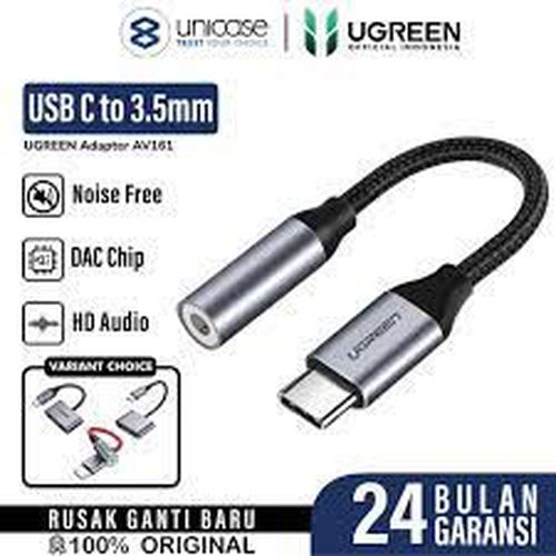 Cable Adapter DAC USB C to Jack Audio 3.5mm UGREEN Audio Converter ...