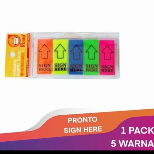 Post it sign here sticky note pronto 1 pack 2 cm