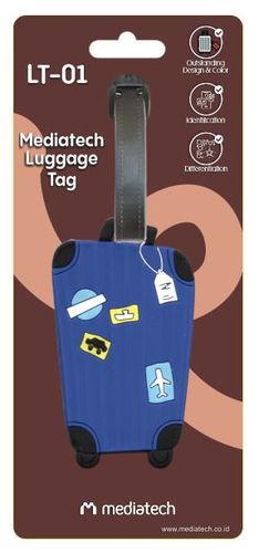 Mediatech Luggage Tag Label Nama Koper Premium - P01 470029 - P21