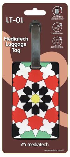 Mediatech Luggage Tag Label Nama Koper Premium - P01 470029 - P08