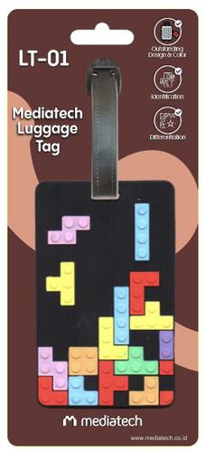 Mediatech Luggage Tag Label Nama Koper Premium - P01 470029 - P20