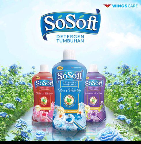 Sabun cuci cair pakaian so soft detergent cair 700 ml
