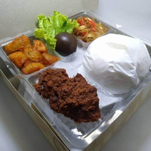 Box Nasi Rendang Gandok