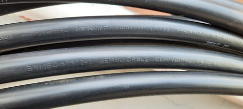 Kabel NYY 1 x 70 mm²