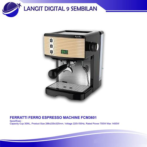 FERRATTI FERRO ESPRESSO MACHINE FCM3601