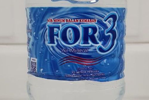 Air Mineral Botol For3 - 600ml