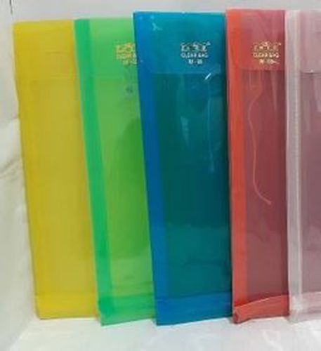IMCO Stopmap Tali Transparan / Map Plastik Transpaan Semua Warna - Merah