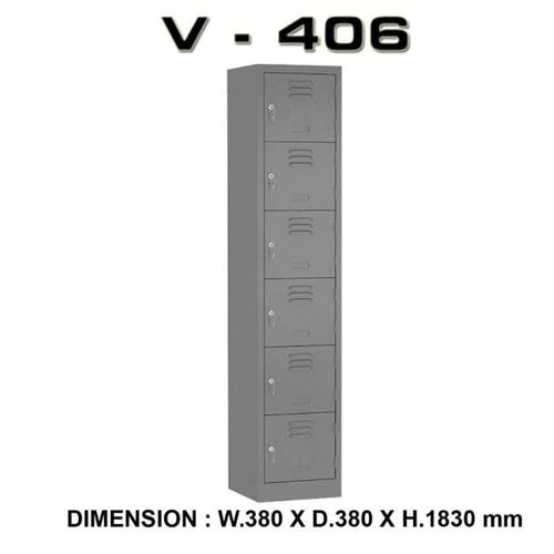 VIP LOCKER BESI 6 PINTU V 406