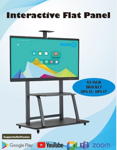 BIOMOX INTERACTIVE FLAT PANEL DISPLAY IFP 65 INCH + OPS I7 + STANDING ...
