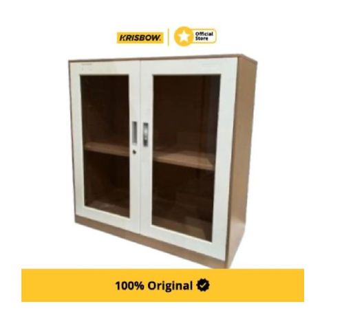 FILLING CABINET SHORT GLASS DOOR KRISBOW