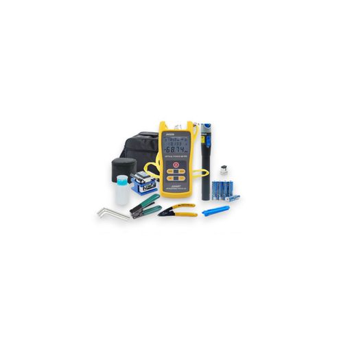 FTTH Tool Kit SET Lengkap OPM VFL Cleaver FO Fiber Optik Toolkit TAS ...