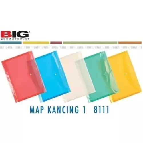 Stopmap Kancing - Merah