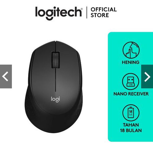 Logitech M330 Mouse Wireless Silent Click