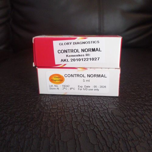 Control Normal / Control Kimia Klinik 5ml Kontrol Normal Glory Diagnos