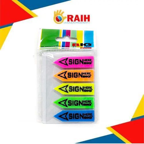 POST IT/STICK NOTE BIG 6021 SIGN HERE (44x22MM)