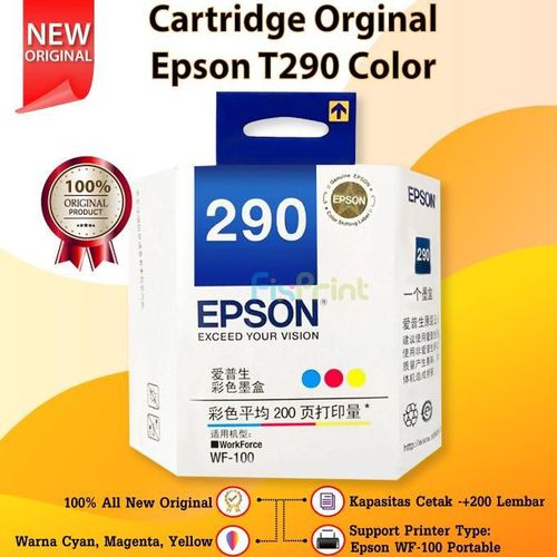 Cartridge Tinta Epson T290 Color Original