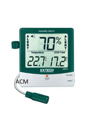 HYGRO THERMOMETER WITH RH ALERT 445815 EXTECH